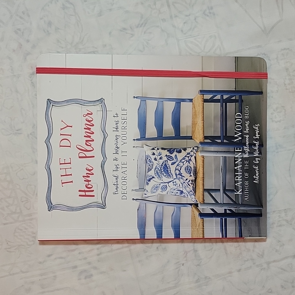 Arianne DIY Home Planner - Red and Blue Cover